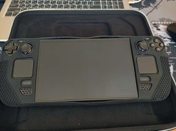 Чохол силіконовий чорний для Steam Deck OLED + протиударний накладки