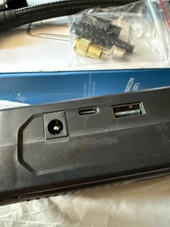 Компресор автомобільний бездротовий Чорний 150 PSI 6000 mAh 130 Вт фото від покупців 1