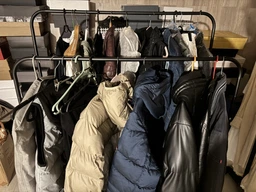 Подвійна стійка вішалка для одягу та взуття Smart Loft Master Rack сталева з полицею White