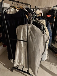 Подвійна стійка вішалка для одягу та взуття Smart Loft Master Rack сталева з полицею White фото від покупців 1
