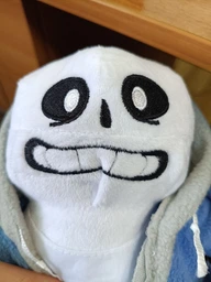 М'яка плюшева іграшка Sunti Санс Sans 20 см герой гри Undertale Андертейл