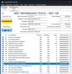 Жесткий диск HDD 500Гб Hard Disk 5400rpm буфер 64MB 3.5" SATAIII 6Гб/с, внутренний накопитель данных для компьютера, видеонаблюдения, серверов и систем хранения данных, HDW-500