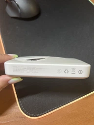 Повербанк с беспроводной зарядкой Baseus Magnetic Mini 10000mAh 20W MagSafe белый (PPCX030002) фото от покупателей 5