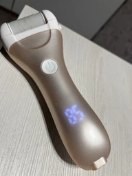 Пемза пилка для ног и пяток роликовая аккумуляторная Callus Remover 3W электрическая для шлифовки электропемза для педикюра USB желтая фото от покупателей 13
