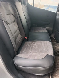 5D Чехлы на сиденья для MITSUBISHI L200 2006-2015 Autovalom Flannel черные с серой вставкою фото от покупателей 13