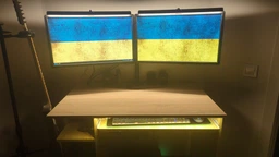 Настільне кріплення для двох моніторів OfficePro MA102 17-32" 2-9 кг Black