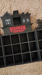 Модульный Раскладной Домик для Фигурок Stranger Things Kinder Joy Funko Pop Stand / Display / Для 24 Фигурок из Сериала Странные Дела фото от покупателей 5