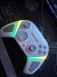 Беспроводной геймпад Ajazz GP100 2.4G/BT/USB Switch/PC/iOS/Android RGB White (GP100-W) фото от покупателей 1
