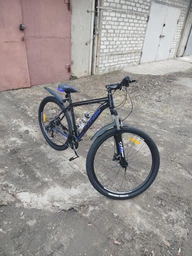 Алюминиевый найнер 29 Черный-Зелёный Maxus Mbike Lockout (гидравлические тормоза) горный велосипед 2025 кассета фото от покупателей 3
