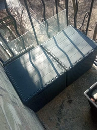 Стіл-ящик садовий Keter Vigo storage box графіт 254958 фото от покупателей 1