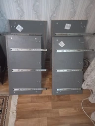 Комод Garant Идея 760 х 1200 2_ЗШ Дуб артизан/Серый графит (00-00526335)