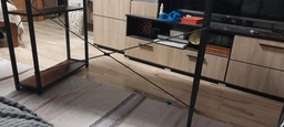 Компьютерный стол Лофт 120 x 60 см Bonro BN-003 Loft темно - коричневый с боковыми полками Рабочий офисный