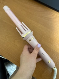 Плойка для локонов Automatic Curler 48W автоматическая стайлер - бигуди для волос розовая Model 0574 фото от покупателей 8