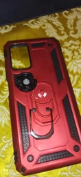 Чохол Shield для Xiaomi Redmi 9T захисний бампер з підставкою Red