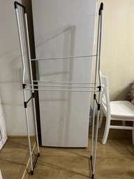 Полка над стиральной машиной половая этажерка этажерка в ванную для хранения вещей стеллаж органайзер металл белая фото от покупателей 1