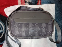 Чоловіча Сумка-Месенджер Cross Body Lacoste Monogram Сірий