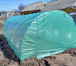 Теплица садовая Bonro UP-18м2 с окнами 600x300x200 см арочная Зеленая (117-76-42400405) фото от покупателей 4