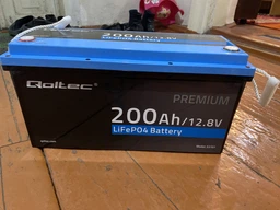 Аккумуляторная батарея Qoltec LiFePO4 Литий-железо-фосфатный 12.8V 200Ah 2560Wh BMS 53707 (5901878537078) фото от покупателей 1