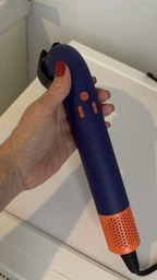 Профессиональный фен для волос Hair Dryer + насадка, 1600 Вт синий ( Supersonic HD18 ) фото от покупателей 2