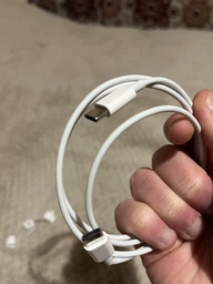 Кабель для быстрой зарядки Apple iPhone Type-C to Lightning USB-C шнур лайтнинг тайпси зарядка для IOS устройств айфон айпад (100 см) фото от покупателей 2