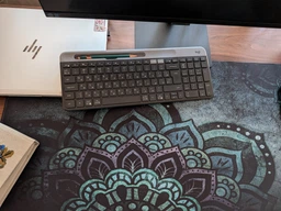 Коврик для мыши и клавиатуры YL XL07 с принтом Mandala 900х400 игровая поверхность Speed