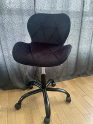 Офісне крісло GT Racer B-30 Velvet Dark Gray фото від покупців 2