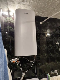 Бойлер Swan SPB-80w плоский slim 80л с сухим ТЭНом 2кВт вертикальний/горизонтальний