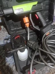 Автомийка акумуляторна високого тиску 40 бар 6в1 бездротова для авто 21V 2 АКБ зі шлангом 5 м та кейсом фото від покупців 11