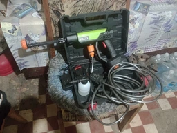Автомийка акумуляторна високого тиску 40 бар 6в1 бездротова для авто 21V 2 АКБ зі шлангом 5 м та кейсом фото від покупців 10