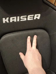 Геймерське крісло Anda Seat Kaiser 4 V2 Ash Fabric Size XL Grey (AD12YDDC-XLL-20-G-CF-03) [167647] фото від покупців 6