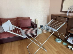 Сушарка для білизни електрична сушка електросушарка складна підлогова розкладна 230W з обігрівом бічних крил електро сушарки підлогові сушки електросушарки для одягу речей складні фото від покупців 3