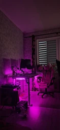 Стол с электрорегулировкой высоты с подсветкой Двухмоторный Flexi Desk White 160x75 см 28049 фото от покупателей 4