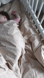 Постельный набор в детскую кроватку 120Х60 см 3 предмета Песочный