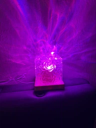 Ночник от USB куб звездное небо LED настольная RGB лампа 16 цветов для спальни и детской + пульт фото от покупателей 19