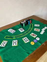 Покерний набір у металевій коробці-200 фішок "Texas Holdem Poker Set" 23539 фото от покупателей 3
