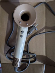 Фен для волос профессиональный Super Hair Dryer 5в1 белый + золотистый фото от покупателей 1