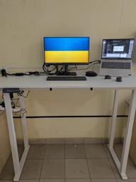 Стіл з електро-регулюванням висоти Двомоторний White Flexi Desk 160x65 см 27897 фото від покупців 8