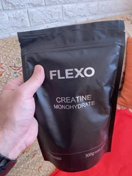 Креатин моногидрат FLEXO Creatine Monohydrate 300 г, микронизированный, 100% чистый без добавок фото от покупателей 3