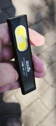 Акумуляторний Міні Ліхтарик Warsun T7 PRO LED в ультратонкому металевому корпусі з USB-C, Магнітом і Потужністю 600Lm, Чорний (УЦІНКА!!! ПОМ'ЯТІ КОРОБКИ)