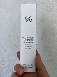 Зволожуючий сонцезахисний крем Dr.Ceuracle Hyal Reyouth Moist Sun SPF 50 / PA++++, 50 ml фото от покупателей 1