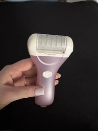 Пемза пилка для ног и пяток роликовая аккумуляторная Callus Remover 3W электрическая для шлифовки электропемза для педикюра USB розовая фото от покупателей 6