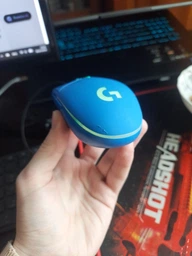Мишка комп'ютерна Logitech G102 Lightsync USB Blue (910-005801, 910-005810) фото від покупців 1
