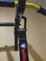 Деревянные гимнастические кольца со стропами на карабинах Monko Wooden Rings Carabiner 32мм