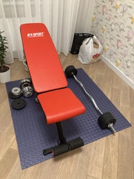 Регульована лавка для жиму лежачи K-Sport KSSL062 складна