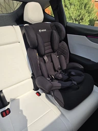 Детское автокресло Kaya Pulse PP-1240 Melange Black 9–36 кг (группа 1/2/3), универсальное, черное фото от покупателей 4