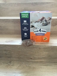 Сухой корм 4 в 1 для кошек, живущих в помещении 2 кг CLUB 4 PAWS Клуб 4 Лапы фото от покупателей 5