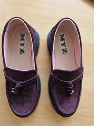 Лоферы женские замшевые MYZ 0911 PINK PEACH весна лето осень из натуральной замши персикового цвета. Размер 38 фото от покупателей 4