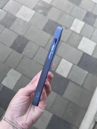 Чехол для Apple iPhone 13, Unit MagSafe, Голубой, прозрачный, магсейф, противоударный, магнитный, панель-накладка с поддержкой MagSafe, с поддержкой беспроводной зарядки, TPU+PC, защита всего корпуса, ударостойкий, ArmorStandart (ARM75195) фото от покупателей 2