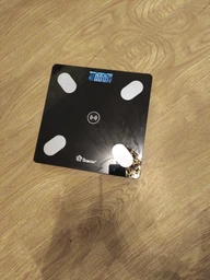 Смарт-ваги, розумні підлогові ваги Domotec Smart Scale 2, електронні, фітнес, Bluetooth, 180 кг, рожеві фото від покупців 13