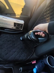 Пылесос автомобильный беспроводной с насадками 50Вт Vacuum Cleaner, аккумуляторный ручной мини-пылесос с USB зарядкой для уборки машины, дома, клавиатуры, труднодоступных мест, Черный, VA-30 фото от покупателей 7
